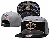 Saints Fresh Logo Gray Adjustable Hat GS,baseball caps,new era cap wholesale,wholesale hats